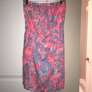 Lilly Pulitzer Strapless Dress